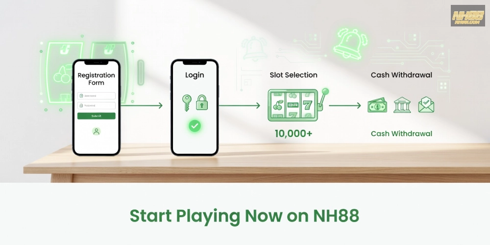 Hướng dẫn từng bước đăng ký và chơi game nổ hũ rút tiền mặt nh88